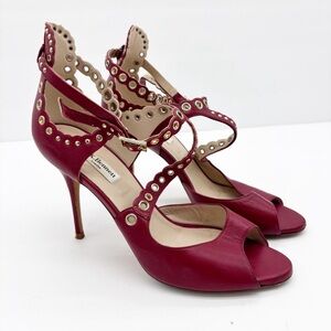 LK Bennett Red Strappy Heels